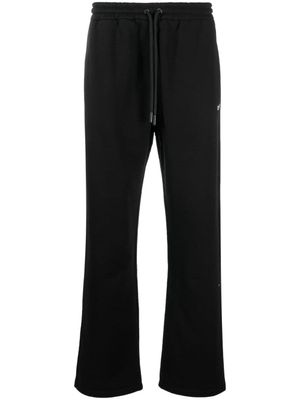 Off-White pantalon de jogging à broderies Diag - Noir