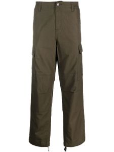 Carhartt WIP pantalon droit à poches cargo - Vert