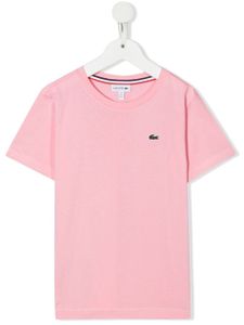 Lacoste Kids t-shirt à encolure ras du cou - Rose