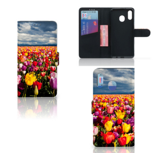 Samsung Galaxy M20 Hoesje Tulpen