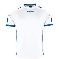 Stanno 410006K Drive Match Shirt Kids - White-Royal - 140