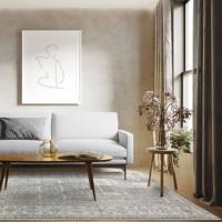 Easy Living - Vloerkleed Nova Tribal Grey Rug NV33 -
