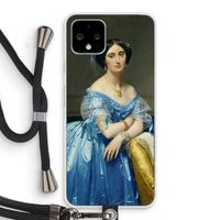 Eleonore: Pixel 4 Transparant Hoesje met koord