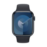 Apple Watch Series 9 GPS 45 mm Aluminium kast Sportband Midnight S/M