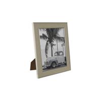 Fotolijsten Home ESPRIT Zilverkleurig Kristal polyestyreen 25,5 x 1,5 x 30,5 cm