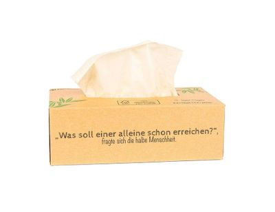 Pandoo Zakdoekjes - 3-laags - bamboe - 100 stuks