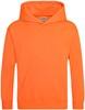 Just Cool JH004K Kids´ Electric Hoodie - Electric Orange - 3/4 (XS)