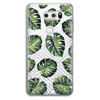 Geometrische jungle: LG V30 Transparant Hoesje
