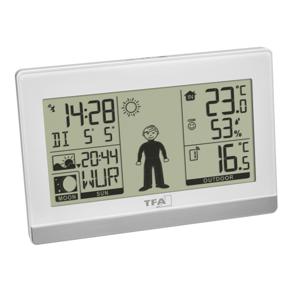 TFA Dostmann Weather Boy 35.1159.02 Draadloos weerstation Verwachting voor 8 uur Aantal sensoren max.: 3