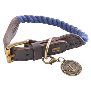 HUNTER Hondenhalsband List, blauw, Maat: 60