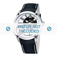Jaguar horlogeband J630/1 / J630/1 / J630/2 / J630/3 / J630/A / J630/B / J630/C / J630/D / J630/E / J630/F / J630/G / J630/H Leder Zwart 24mm +...