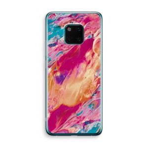 Pastel Echoes: Huawei Mate 20 Pro Transparant Hoesje