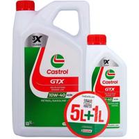 Motorolie - CASTROL GTX - 10W-40 A3/B4 - 5L+1L - 057026