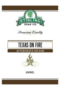 Stirling Soap Co. after shave Texas on Fire 100ml