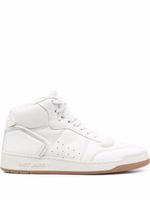 Saint Laurent baskets montantes à lacets - Blanc - thumbnail