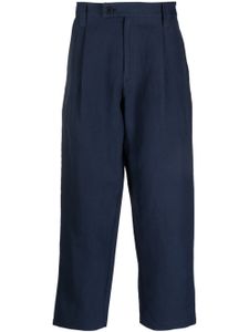 A.P.C. pantalon court à coupe droite - Bleu