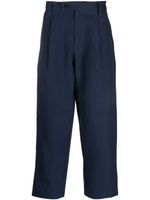 A.P.C. pantalon court à coupe droite - Bleu