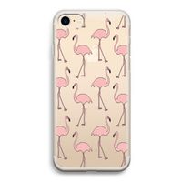 Anything Flamingoes: iPhone 7 Transparant Hoesje