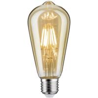 Paulmann 28523 LED-lamp E27 Speciale vorm 6 W = 42 W Goud (Ø x h) 64 mm x 145 mm 1 stuk(s)