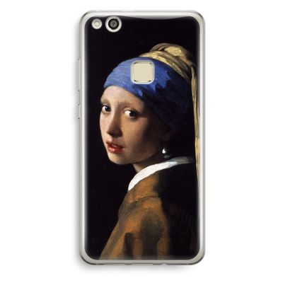 The Pearl Earring: Huawei Ascend P10 Lite Transparant Hoesje
