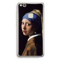 The Pearl Earring: Huawei Ascend P10 Lite Transparant Hoesje