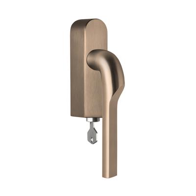 Formani GL100-DKLOCK-O draaikiepgarnituur afsluitbaar PVD licht brons linksdraaiend