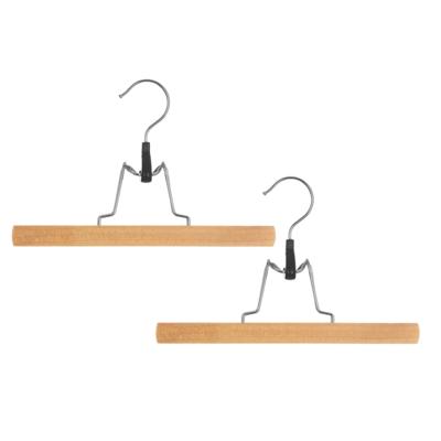 5Five Kledinghangers - voor broeken - 12x stuks - 25 x 16 cm - klemhangers