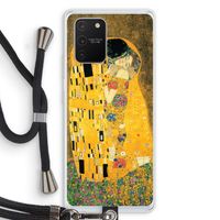 Der Kuss: Samsung Galaxy S10 Lite Transparant Hoesje met koord