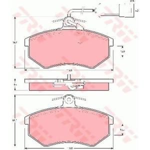 Trw Remblokset GDB404