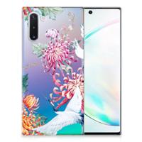 Samsung Galaxy Note 10 | TPU Hoesje | Bird Flowers