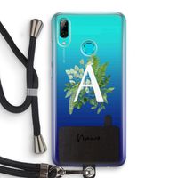 Green Brush: Huawei P Smart (2019) Transparant Hoesje met koord