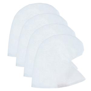 Witte kaboutermuts/dwergenmuts - 4x stuks - volwassenen - puntmuts - verkleedkleding voor volwassene