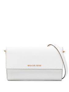 Michael Michael Kors sac à bandoulière Jet Set en cuir - Blanc