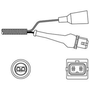 Delphi Diesel Lambda-sonde ES11000-12B1