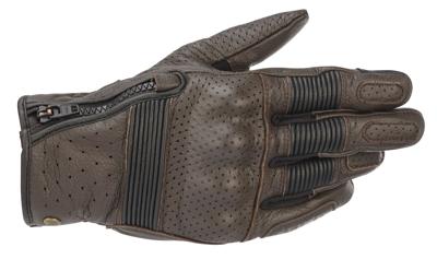 ALPINESTARS Rayburn V2 Gloves, Motorhandschoenen zomer, Tabakbruin-Zwart