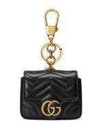 Gucci Leren sleutelhanger - Zwart - thumbnail