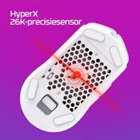 HyperX Pulsefire Haste 2 - Wireless Gaming Mouse gaming muis 400 - 26.000 Dpi, RGB led - thumbnail