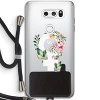 Venus: LG V30 Transparant Hoesje met koord