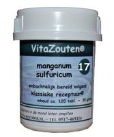 Vitazouten Manganum sulfuricum VitaZout nr. 17 120 Tabletten