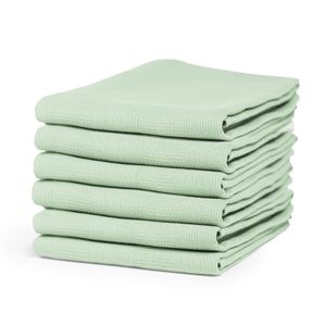 DDDDD Theedoek Checkmaid Green (6 stuks)