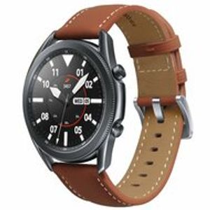 Premium Leather bandje - Bruin - Samsung Galaxy Watch 3 - 41mm