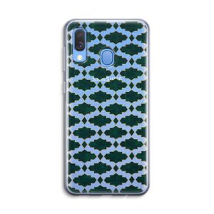 Moroccan tiles: Samsung Galaxy A40 Transparant Hoesje