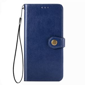 Samsung Galaxy A52S hoesje - Bookcase - Pasjeshouder - Portemonnee - Kunstleer - Blauw