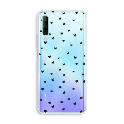 Kleine kattenkopjes: Huawei P Smart Pro Transparant Hoesje