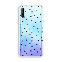Kleine kattenkopjes: Huawei P Smart Pro Transparant Hoesje