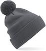 Beechfield CB450N Organic Cotton Snowstar® Beanie - Graphite Grey - One Size