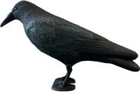 Superfish Deco Vogel Kraai - Weerbestendig Tuinornament en Effectieve Vogelverschrikker, 38 cm