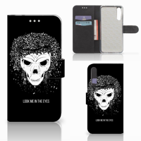 Telefoonhoesje met Naam Huawei P20 Pro Skull Hair