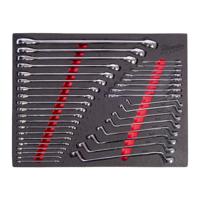 Milwaukee TOOLGUARD™ Foam inlay gemengde steeksleutelset 36-delig - 4932500758