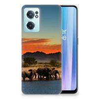 OnePlus Nord CE 2 5G | TPU Hoesje | Olifanten